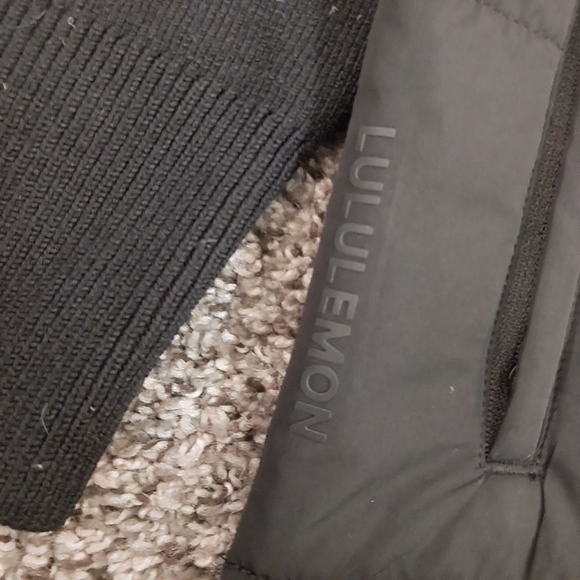 ADULT LULULEMON BLACK WATER REPELLENT FULL ZIP SWEATER NEW - Picture 4 of 8